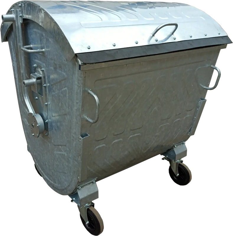 Євроконтейнер сталевий оцинкований ВСМ ЕКО, 1100л